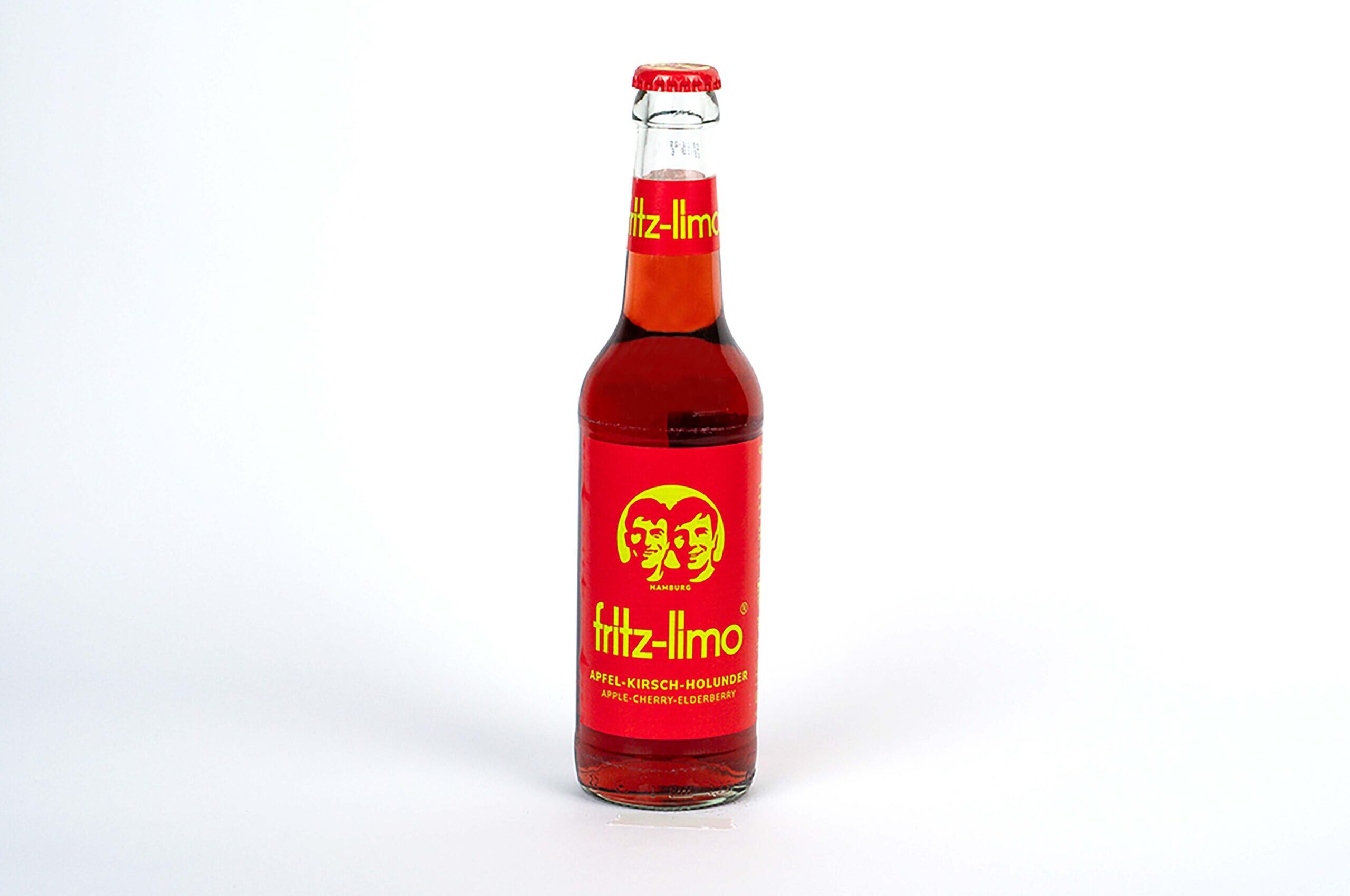 Fritz Cola Apfel Kirsch Holunder Flasche
