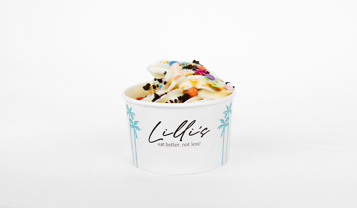 Frozen Joghurt Becher